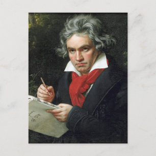 Portret van Beethoven door Joseph Karl Stieler Briefkaart