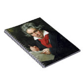 Portret van Beethoven door Joseph Karl Stieler Notitieboek (Rechterzijde)