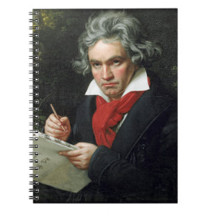 Portret van Beethoven door Joseph Karl Stieler Notitieboek