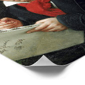 Portret van Beethoven door Joseph Karl Stieler Poster (Hoek)