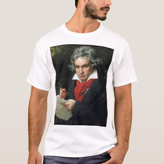 Portret van Beethoven door Joseph Karl Stieler T-shirt (Voorkant)