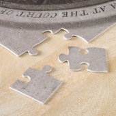  portret van Ben Franklin (1787) Legpuzzel (Zijkant)