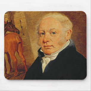 Portret van Ben Marshall (1767-1835) (olie op canv Muismat