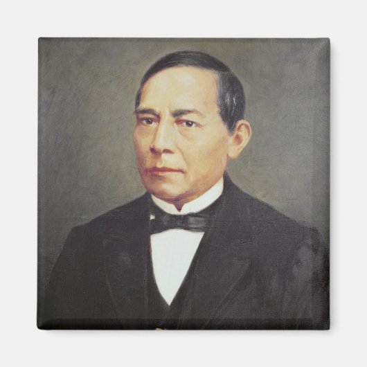 Portret van Benito Juarez, 1948 Magneet (Voorkant)