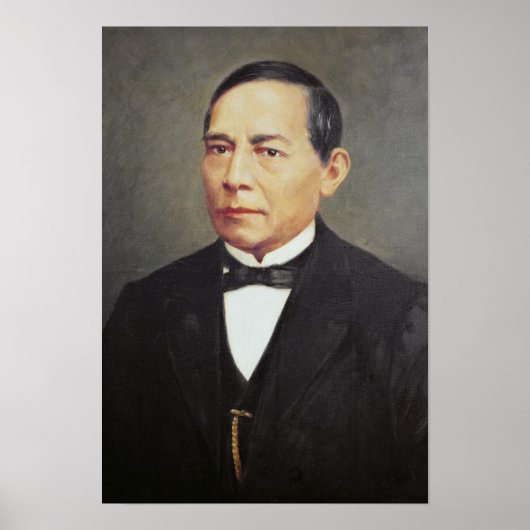 Portret van Benito Juarez, 1948 Poster (Voorkant)