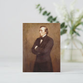 Portret van Benjamin Disraeli Briefkaart (Staand voorkant)