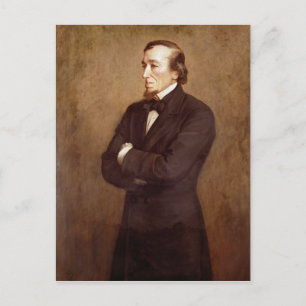 Portret van Benjamin Disraeli Briefkaart