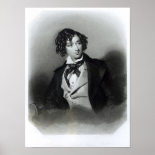 Portret van Benjamin Disraeli Esquire M.P. Poster