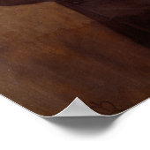 Portret van Benjamin Disraeli Poster (Hoek)