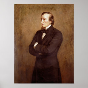 Portret van Benjamin Disraeli Poster