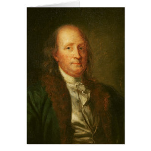 Portret van Benjamin Franklin