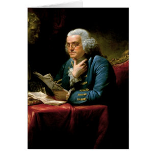 Portret van Benjamin Franklin