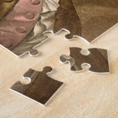 Portret van Benjamin Franklin (1706-1990) uit Le Legpuzzel (Zijkant)