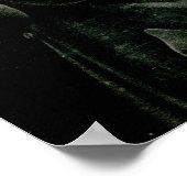 Portret van Benjamin Franklin, 1777 Poster (Hoek)