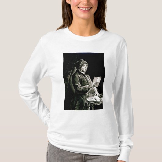 Portret van Benjamin Franklin, 1777 T-shirt (Voorkant)