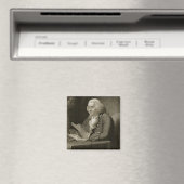 Portret van Benjamin Franklin, gegraveerd door Tho Magneet (Insitu (Vaatwasser))