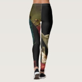 Portret van Benjamin Franklin Leggings (Achterkant)