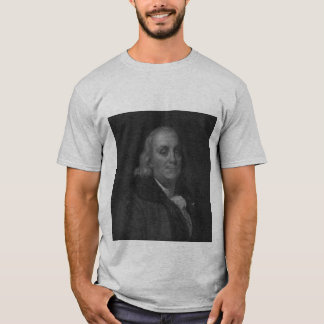 Portret van Benjamin Franklin T-shirt