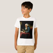 Portret van Benjamin Franklin T-shirt (Voorkant volledig)