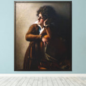 Portret van Benoît-Agnes Trioson Canvas Afdruk (Insitu (Houten vloer))