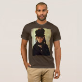Portret van Berthe Morisot T-shirt (Voorkant volledig)