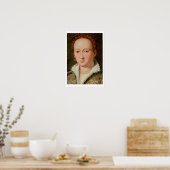 Portret van Bianca Cappello, c.1580 (olie op koper Poster (Keuken)