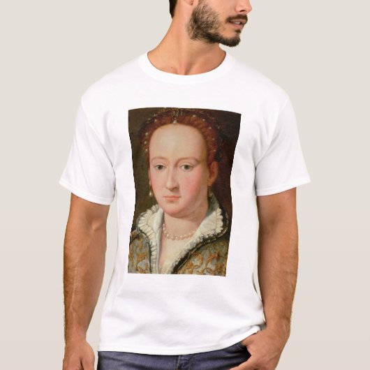 Portret van Bianca Cappello, c.1580 (olie op koper T-shirt (Voorkant)