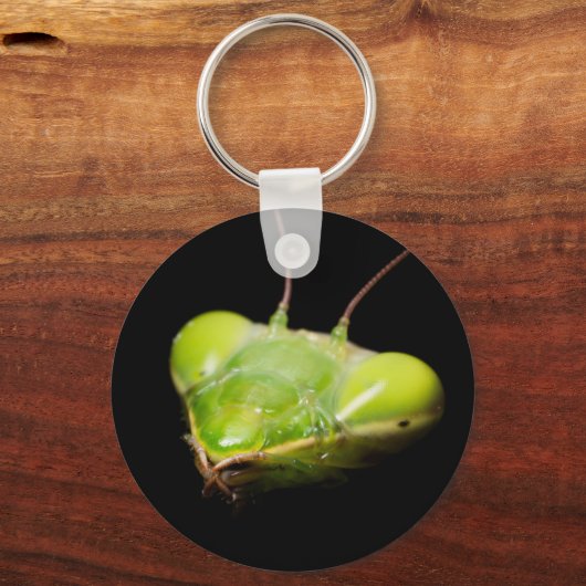 Portret van bidsprinkhaankreeft sleutelhanger (Voorkant)