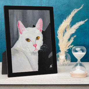 Portret van Blanca Schilderij van Alfred Fox Fotoplaat