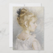 Portret van Blanche Pontillon | Berthe Morisot (Voorkant)