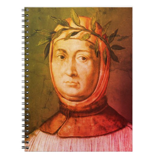 Portret van Boccaccio Notitieboek (Voorkant)