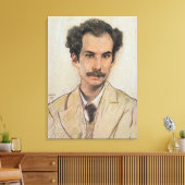 Portret van Boris Nikolayevich Bugaev (1880-1934) Canvas Afdruk (Insitu (Woonkamer))