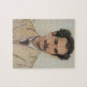 Portret van Boris Nikolayevich Bugaev (1880-1934) Legpuzzel (Horizontaal)