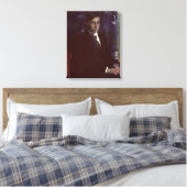 Portret van Boris Pasternak Canvas Afdruk (Insitu (Slaapkamer))