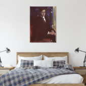 Portret van Boris Pasternak Canvas Afdruk (Insitu (Slaapkamer))
