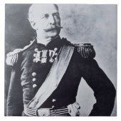 Portret van brigadegeneraal Nelson A. Miles (183) Tegeltje (Voorkant)