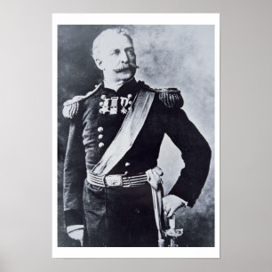 Portret van Brigadegeneraal Nelson A. Miles Poster