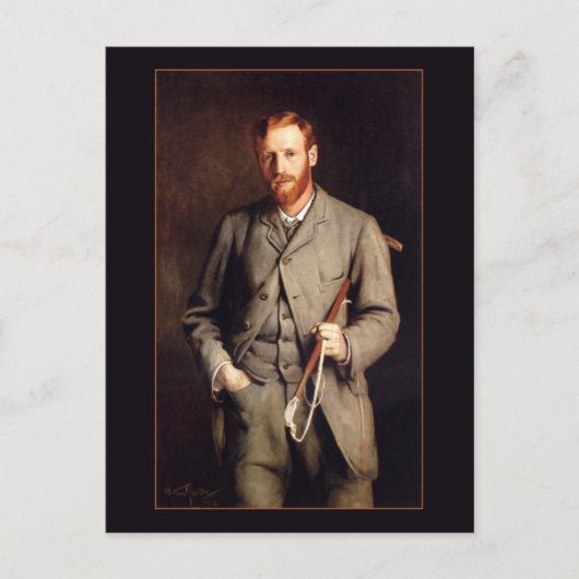 Portret van Brother door Arthur Hack Briefkaart (Voorkant)