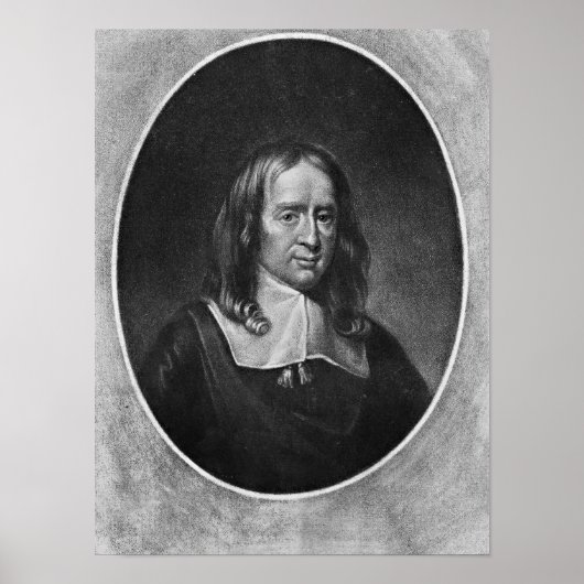 Portret van Bruno Ryves Poster (Voorkant)