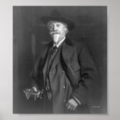 Portret van "Buffalo Bill" Cody Poster (Voorkant)