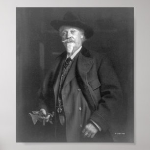 Portret van "Buffalo Bill" Cody Poster