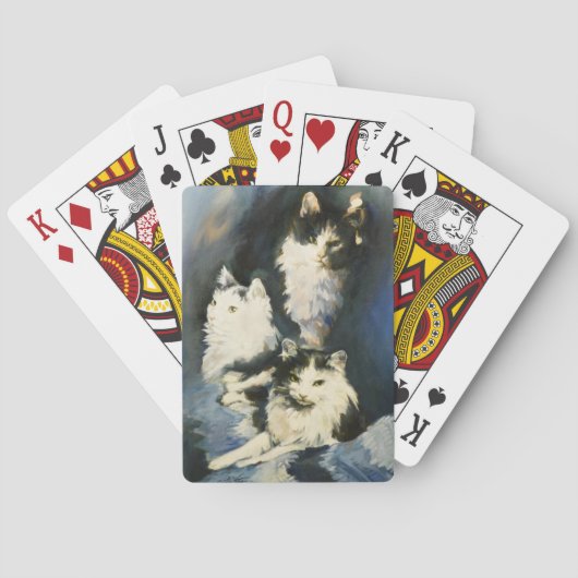 Portret van Buffy-afspeelkaarten Speelkaarten (Achterkant)