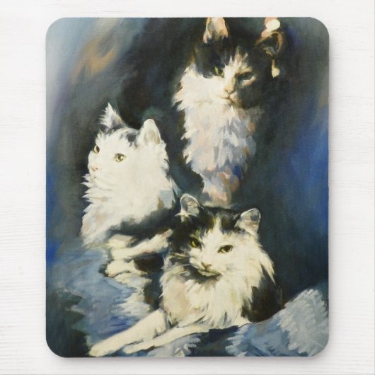 Portret van Buffy Mousepad Muismat (Voorkant)