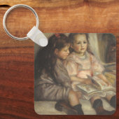 Portret van Caillebotte Children door Pierre Renoi Sleutelhanger (Voorkant)