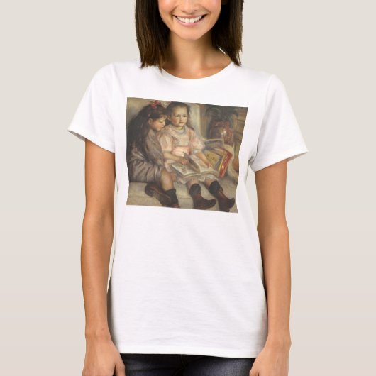Portret van Caillebotte Children door Pierre Renoi T-shirt (Voorkant)