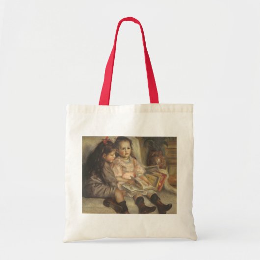 Portret van Caillebotte Children door Pierre Renoi Tote Bag (Voorkant)