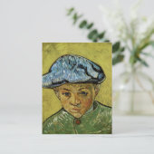 Portret van Camille Roulin, Van Gogh Fine Art Briefkaart (Staand voorkant)