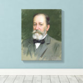 Portret van Camille Saint-Saens 1903 Canvas Afdruk (Insitu (Houten vloer))