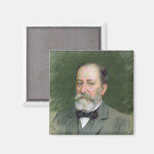 Portret van Camille Saint-Saens 1903 Magneet (Voorkant / Achterkant)