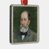 Portret van Camille Saint-Saens 1903 Metalen Ornament (Rechts)
